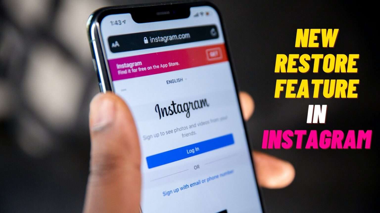 How To Restore Recently Deleted Posts In Instagram | WeirdTechie