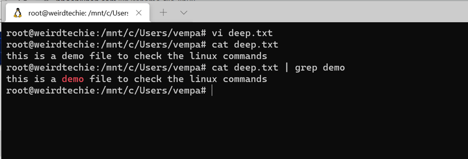Pipe in Linux